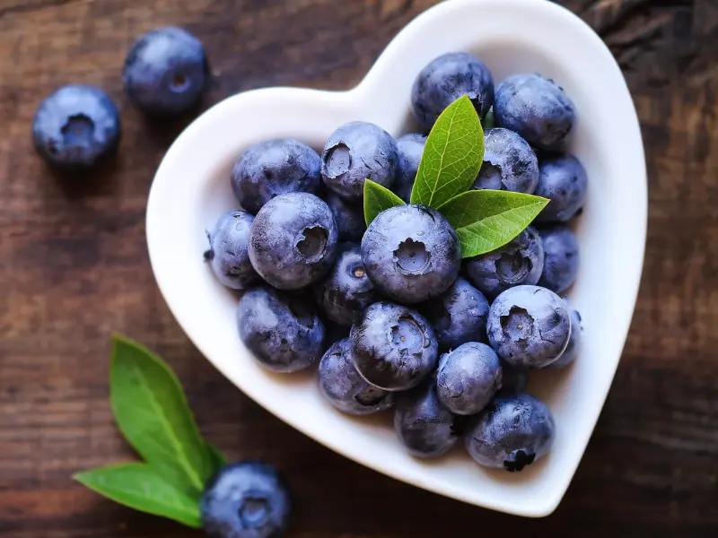 Blueberries are Low in Calories