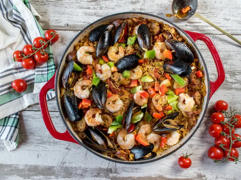 mediterranean diet and seafood