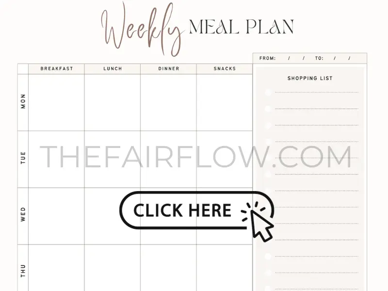 free-meal-plan-template